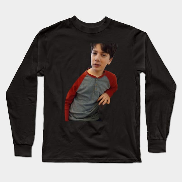 nathan Long Sleeve T-Shirt by Art by Eva